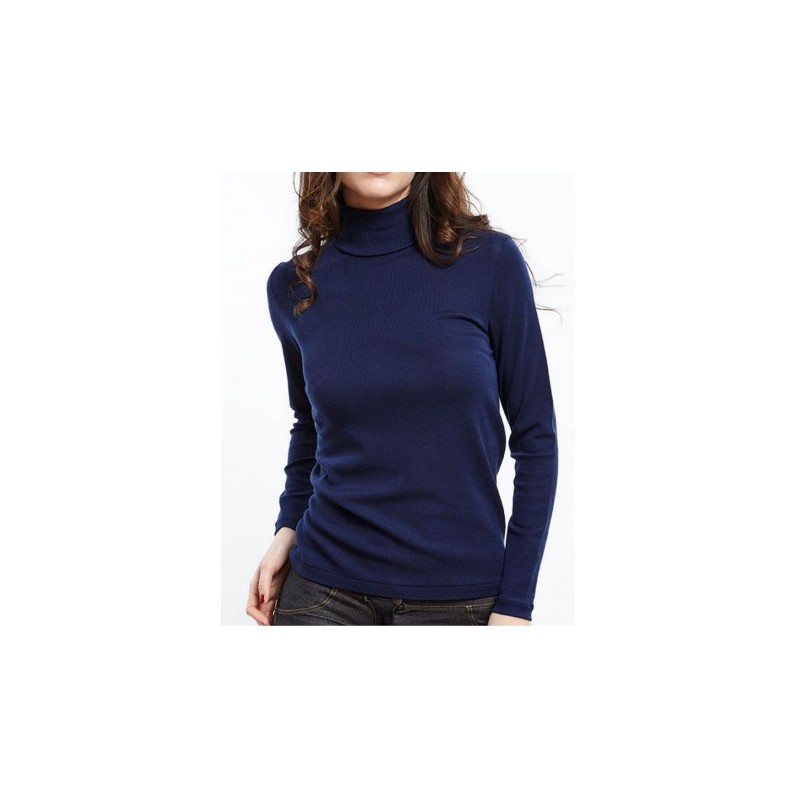 Pull laine et  soie 3438