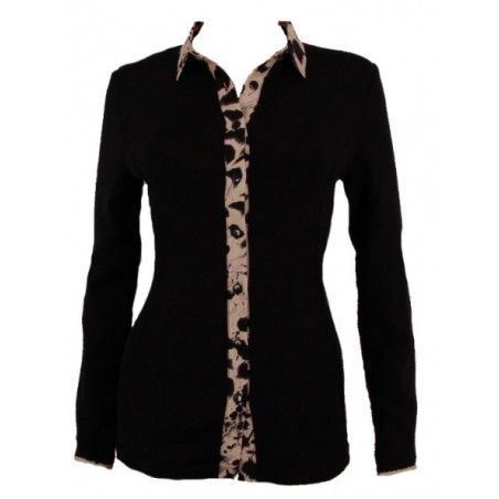 Chemise laine et soie Oscalito 4768