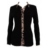 Chemise laine et soie Oscalito 4768